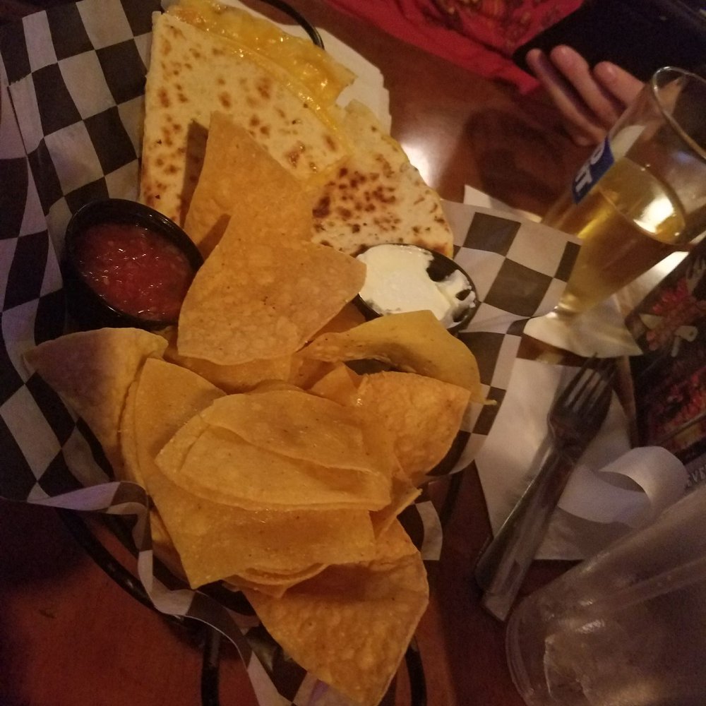 Hell's Kitchen - The quesadillas come with chips. Ask for queso with them :) - American Near Me - Wilmington, North Carolina Hell's Kitchen - The quesadillas come with chips. Ask for queso with them :) - American Near Me - Wilmington, North Carolina