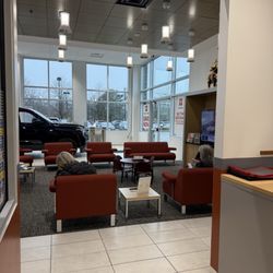 Coggins Toyota of Bennington - The comfortable service waiting area