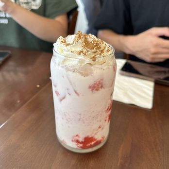 8th Haus Cafe - Strawberry horchata - Breakfast & Brunch Near Me - Anaheim, California 8th Haus Cafe - Strawberry horchata - Breakfast & Brunch Near Me - Anaheim, California