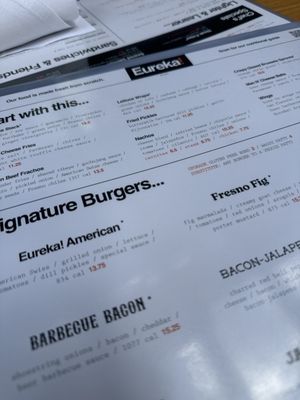 Menu photo 1 Eureka! Boise, ID Menu photo 1 Eureka! Boise, ID