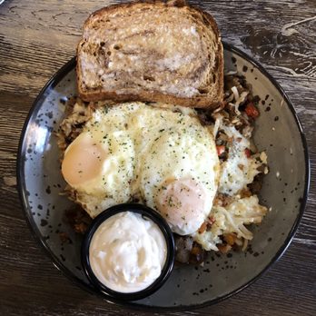 Maple + Bacon - Santorini bowl - Breakfast & Brunch Near Me - Valparaiso, Indiana Maple + Bacon - Santorini bowl - Breakfast & Brunch Near Me - Valparaiso, Indiana