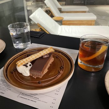 The Emerald Hour - Amazing chocolate mousse pie/cake for $12. Would absolutely come back and get it again! - Wine Bars Near Me - Mountain View, California