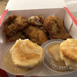 KFC - Excellent 3 piece special and add on breast
