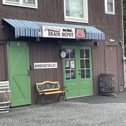 All Aboard Train Depot - Front of store