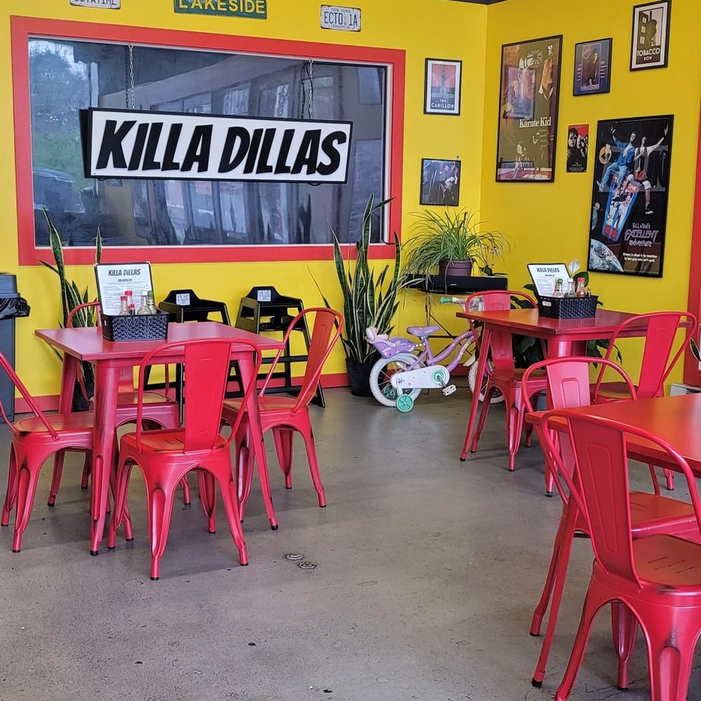 Killa Dillas - Dining area - Tex-Mex Near Me - Henrico, Virginia