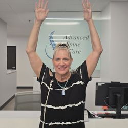 Advanced Spine Care - Kushagra Verma, MD - Lift my arms above my shoulders for the first time  in 5 months