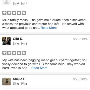 DC Construction and Landscaping - More of our 5* reviews ! - Landscaping Near Me - Jacksonville, Florida DC Construction and Landscaping - More of our 5* reviews ! - Landscaping Near Me - Jacksonville, Florida