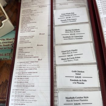 Puerto Sagua Restaurant - Cuban Near Me - Miami Beach, Florida