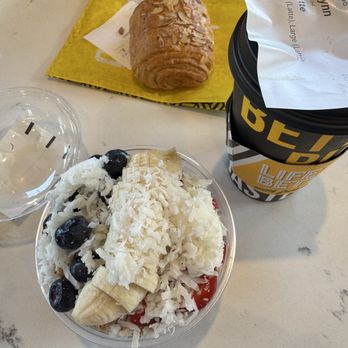 Better Buzz Coffee - Surprise - Açaí bowl; almond croissant - Coffee & Tea Near Me - Surprise, Arizona
