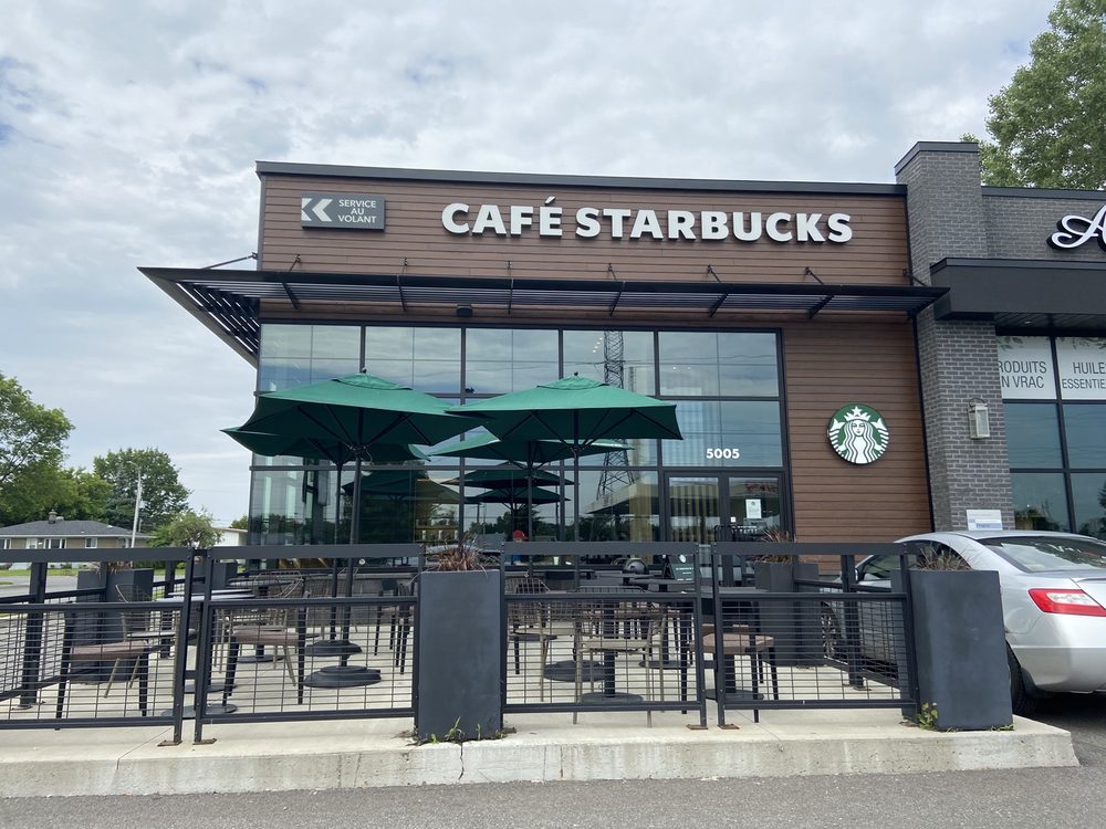 STARBUCKS 4225 Boulevard des TroisRivières, Quebec, Canada Coffee & Tea Phone