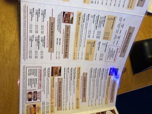 Menu photo 2 Texas Roadhouse El Cajon, CA Menu photo 2 Texas Roadhouse El Cajon, CA