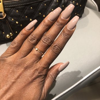 Persimmon Nail Spa - Coffin / Ballerina shape - Nail Salons Near Me - Washington, DC, District of Columbia