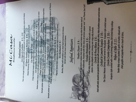 Menu photo 5 Mi Casa Cabo San Lucas, BCS