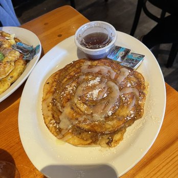 From Scratch Restaurant - Pancake - Cinnamon Roll 6/10. It looks better then what it was. - Breakfast & Brunch Near Me - Carmel, California From Scratch Restaurant - Pancake - Cinnamon Roll 6/10. It looks better then what it was. - Breakfast & Brunch Near Me - Carmel, California