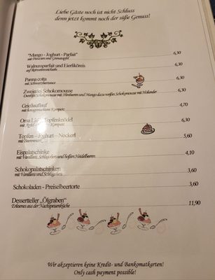 Menu photo 5 Gasthaus Ölgraben Mondsee, 4 Menu photo 5 Gasthaus Ölgraben Mondsee, 4