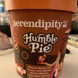 a cup of peanut butter pie ice cream