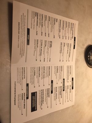Menu photo 3 1959 Kitchen & Bar Chicago, IL