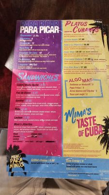 Mima's Taste Of Cuba by null