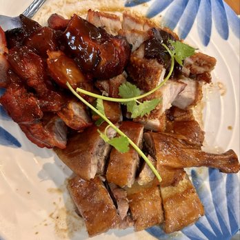 Corner Bites - Bbq meat trio - roast pork, char siu and roast duck - Dim Sum Near Me - Rockville, Maryland