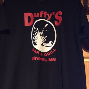 Duffy's Bar & Grill - Tshirts for sale for $12. They also has sweatshirts. I was tempted after it being so chilly! - Bars Near Me - Windom, Minnesota