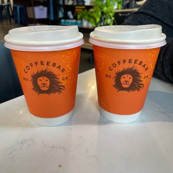 Coffeebar - Two delicious oat milk vanilla lattes - Coffee & Tea Near Me - Truckee, California Coffeebar - Two delicious oat milk vanilla lattes - Coffee & Tea Near Me - Truckee, California