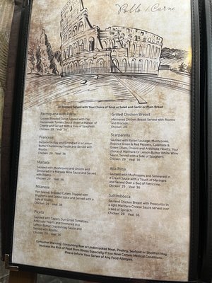Menu photo 4 Poppys Italiano St. Augustine, FL