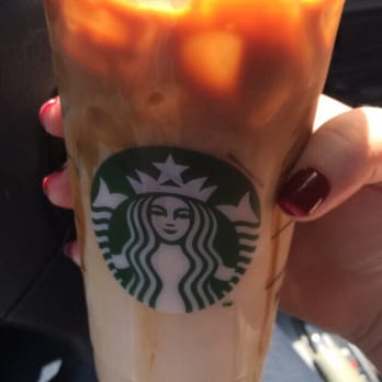 Starbucks - Venti Iced Caramel Macchiato with 8 pumps of vanilla!! The best! I recommend. - Coffee & Tea Near Me - Aberdeen, North Carolina Starbucks - Venti Iced Caramel Macchiato with 8 pumps of vanilla!! The best! I recommend. - Coffee & Tea Near Me - Aberdeen, North Carolina