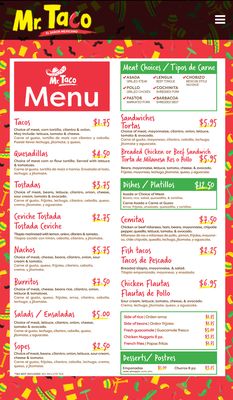 Menu photo 7 Mr Taco Meriden, CT Menu photo 7 Mr Taco Meriden, CT
