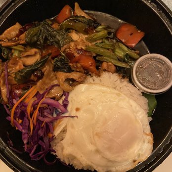Urban Thai Kitchen - Chicken Krapow Kai Down - Thai Near Me - Katy, Texas