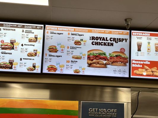 Menu photo 1 Burger King Afb, HI