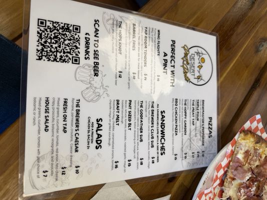 Menu photo 2 Desert Beer Indio, CA