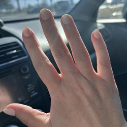 M Vincé Nail Spa - Full set acrylic- I like them short and Noi delivered as always!