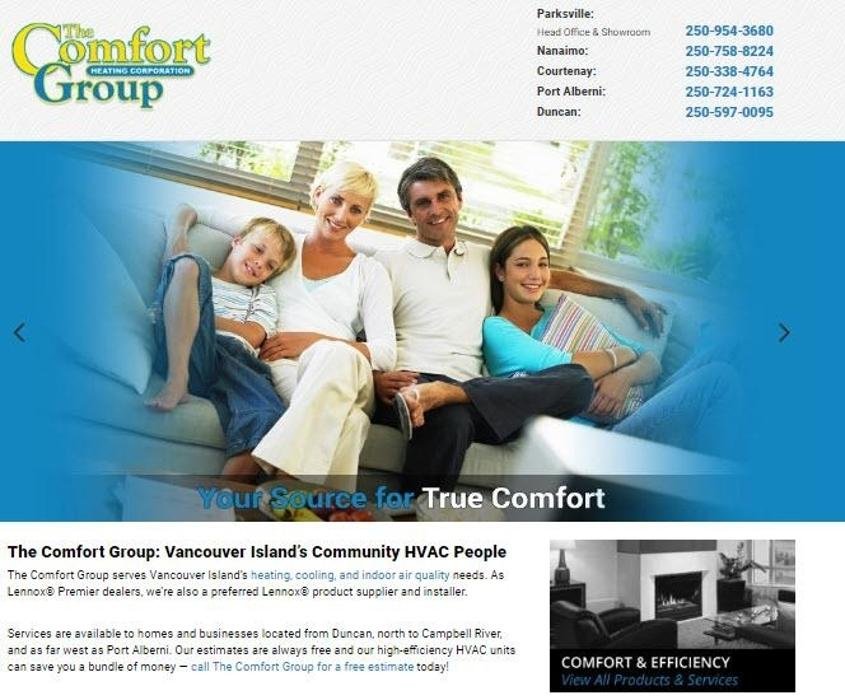 THE COMFORT GROUP HEATING Updated July 2024 4385 Boban Drive
