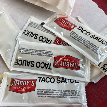 Jimboy's Tacos - Taco sauce - Mexican Near Me - Fairfield, California Jimboy's Tacos - Taco sauce - Mexican Near Me - Fairfield, California