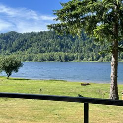 Umpqua River Inn & Suites - View from the back patio!