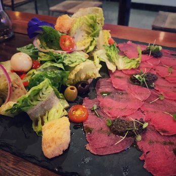 The Pig Out Bistro - Tuna carpaccio nicoise - Bistros Near Me - Malay, AKL The Pig Out Bistro - Tuna carpaccio nicoise - Bistros Near Me - Malay, AKL