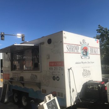 El Shrimp Bucket - The truck (trailer). - Food Trucks Near Me