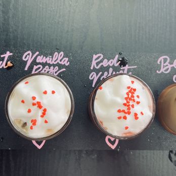 The Bean Bar - Valentines Coffee Flight - Coffee & Tea Near Me - Tampa, Florida The Bean Bar - Valentines Coffee Flight - Coffee & Tea Near Me - Tampa, Florida