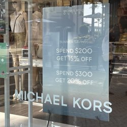 Michael Kors  Outlet - SALE GOING ON, SUPER GREAT DEAL (nearly $600, walked out $275) % off is after sale price!!!