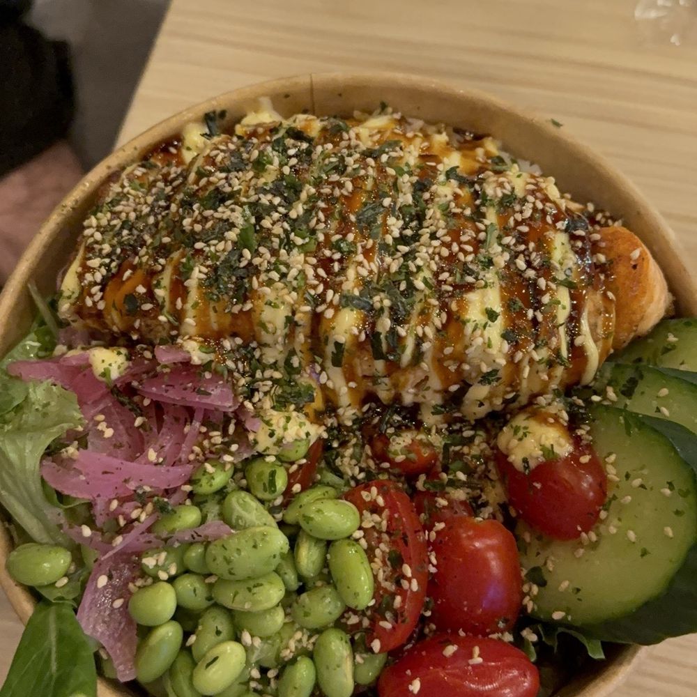 The Fifth Taste - Salmon belly bowl - Asian Fusion Near Me The Fifth Taste - Salmon belly bowl - Asian Fusion Near Me