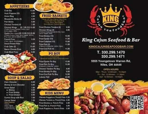 Menu photo 4 King Cajun Seafood & Bar Niles, OH Menu photo 4 King Cajun Seafood & Bar Niles, OH