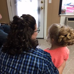 Studio 71 Salon - Granny Nanny and Harper all ready for Michelle and Norbert's wedding on August 26th