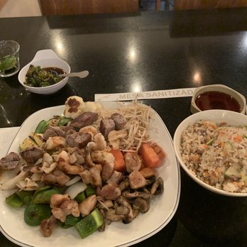 Komasa - Steak,shrimp,squid veggie combo with fried rice. - Japanese Near Me - Tijuana, BCN
