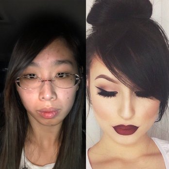 Yashi - Asked for the right picture for bangs. Got the left picture. I feel there wasn't much of a bang. Very slight... - Hair Salons Near Me - Westminster, California Yashi - Asked for the right picture for bangs. Got the left picture. I feel there wasn't much of a bang. Very slight... - Hair Salons Near Me - Westminster, California
