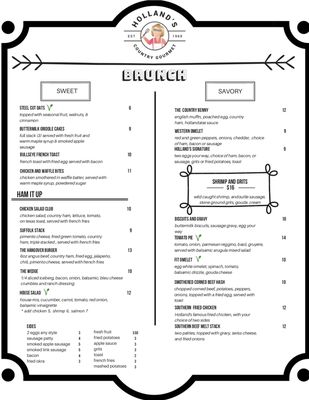Menu photo 6 Hollands Suffolk, VA