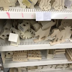Dollar Tree - Wood craft section