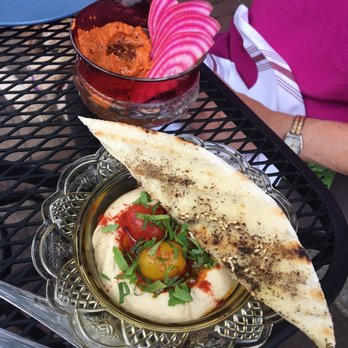 Honey Road - Hummus, Zataar Bread, and Muhammara, Beets, Walnuts - Middle Eastern Near Me - Burlington, Vermont