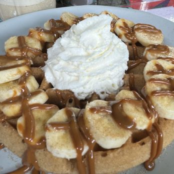 Bulegreen Cafe Yard - Churro waffle - Cafes Near Me - Oakland Park, Florida Bulegreen Cafe Yard - Churro waffle - Cafes Near Me - Oakland Park, Florida