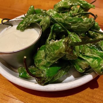 Terra Plata - Blistered Shishito Peppers - New American Near Me - Seattle, Washington Terra Plata - Blistered Shishito Peppers - New American Near Me - Seattle, Washington