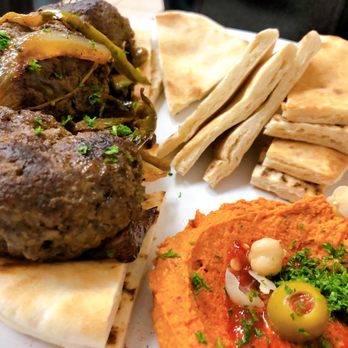 Odeh’s Mediterranean Kitchen - Kafta Platter - Mediterranean Near Me - High Point, North Carolina